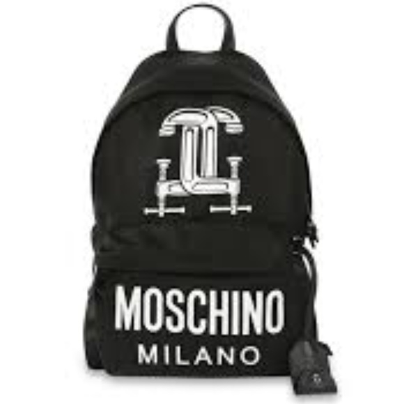 Jeremy Scott Handbags - Moschino x Jeremy Scott Construction Backpack
